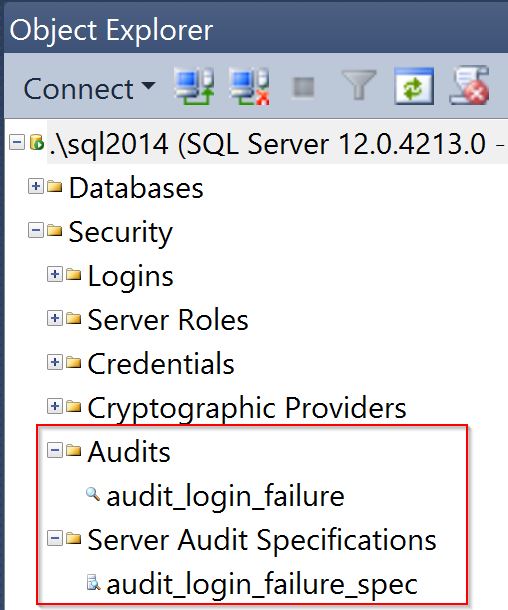 SQL Server security audit details in SSMS